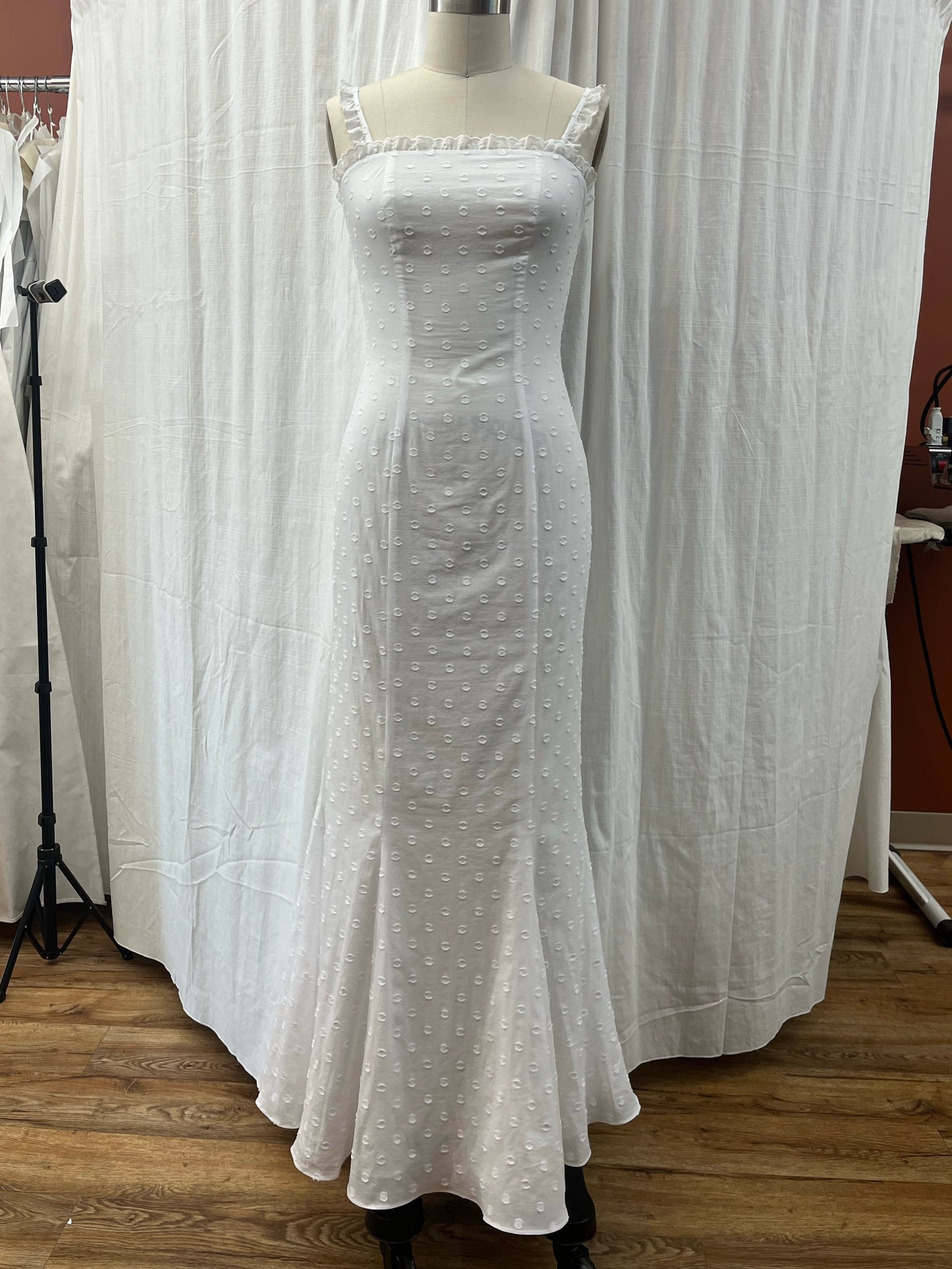 100% cotton mermaid dress